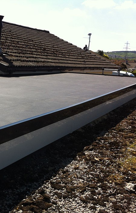 Rubber roofing with Firestone